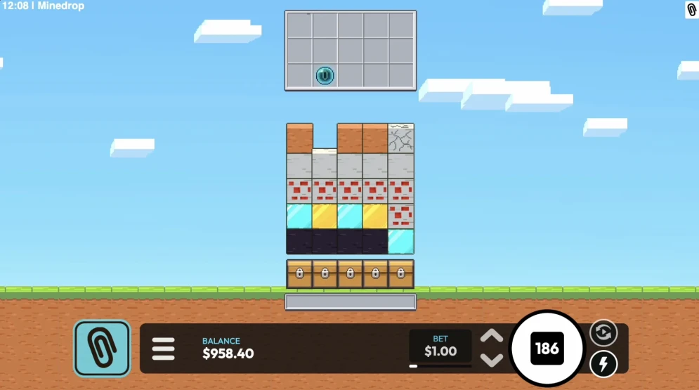 MineDrop gameplay